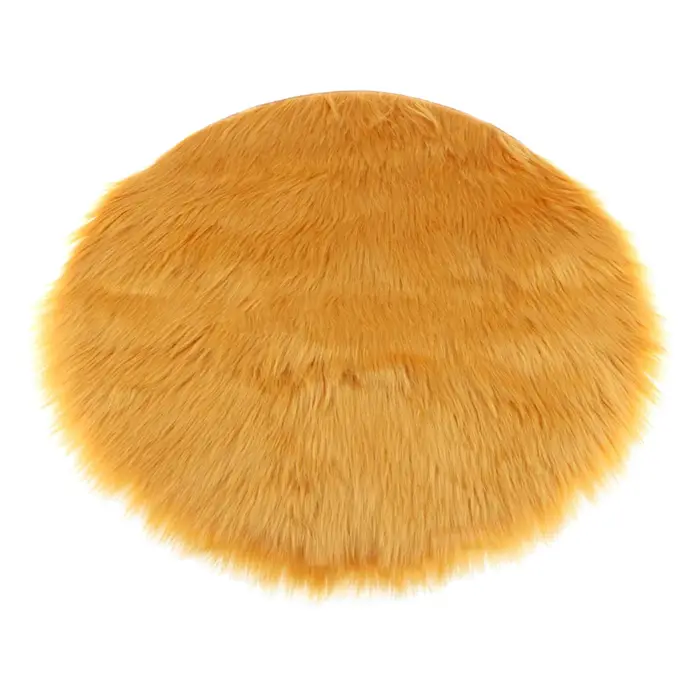 Fityle Fashion-Tapis en peau de mouton douce pour la décoration intérieure