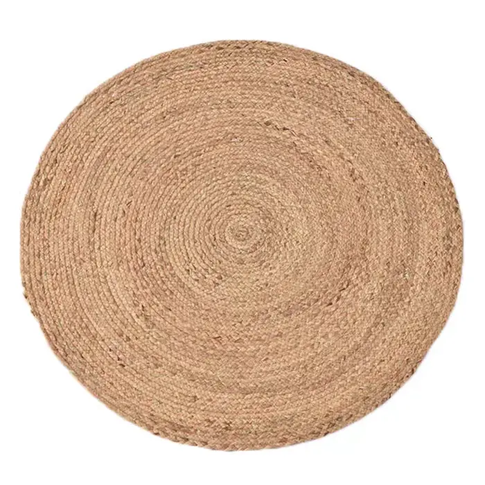 Tapis ronds en paille végétale 100%