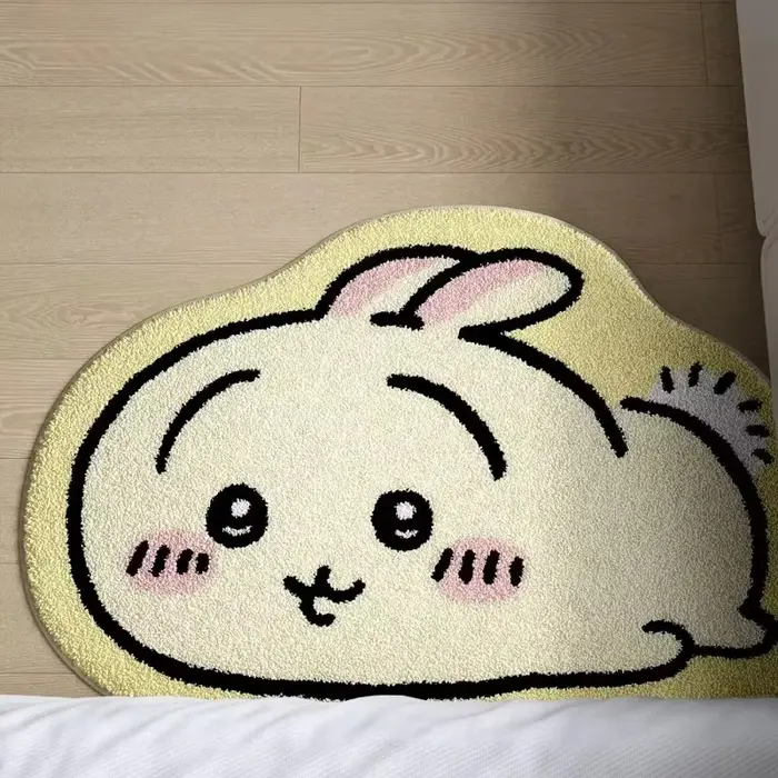Tapis de dessin animé Hot Chiikawa