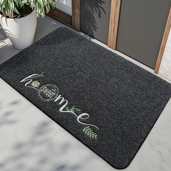Tapis d'entrée en PVC antidérapant
