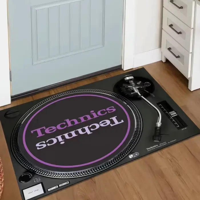 VIKAMA – tapis d'entrée vintage en vinyle