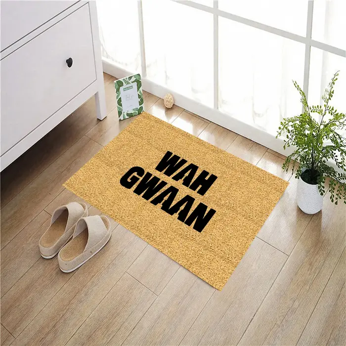 Wah Gwaan paillasson drôle tapis extérieur intérieur porche