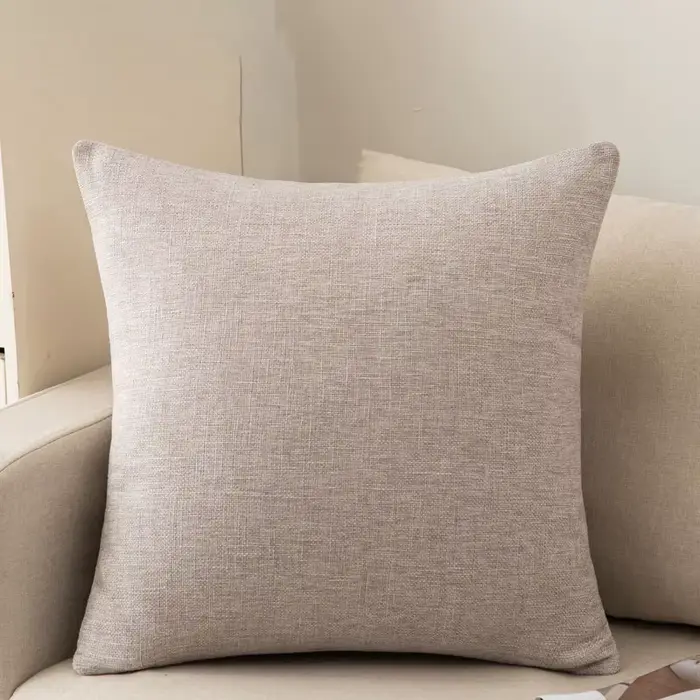 Coussin canapé coussin couleur salon moderne simple housse de coussin (sans noyau)