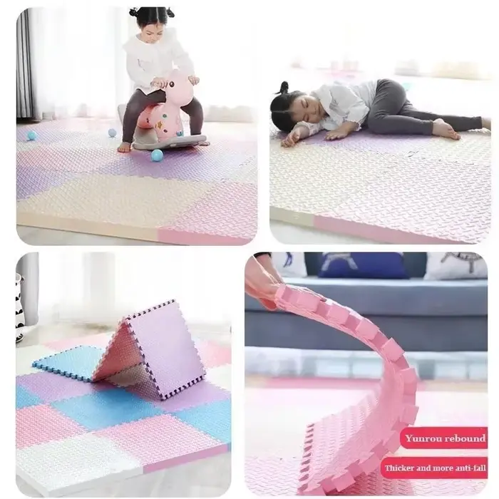 8-16 pièces mousse bébé tapis de jeu Puzzle