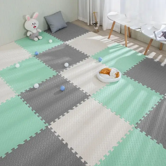 Tapis de jeu en mousse pour bébé
