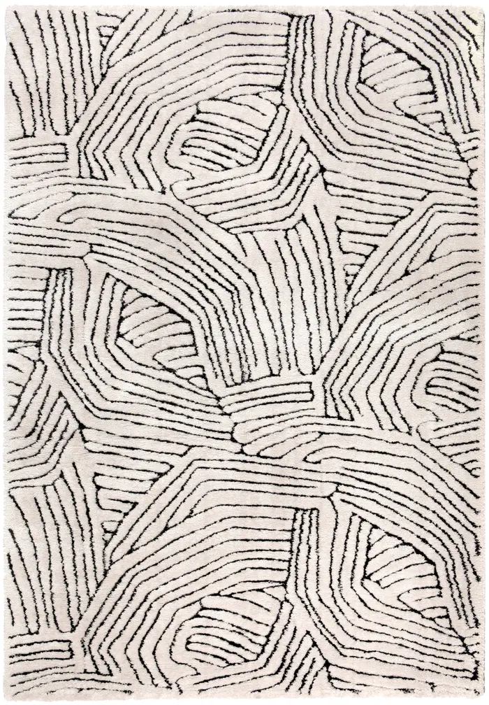 Tapis recycl Paulin Neige 200 x 290 x 2