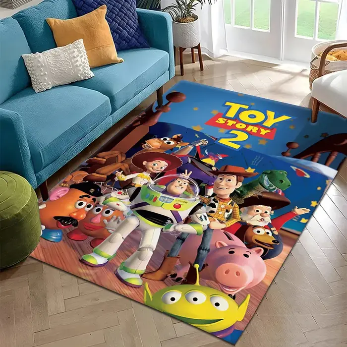 Tapis populaire de dessin animé T-Toy S-Story 3 pour chambre à coucher