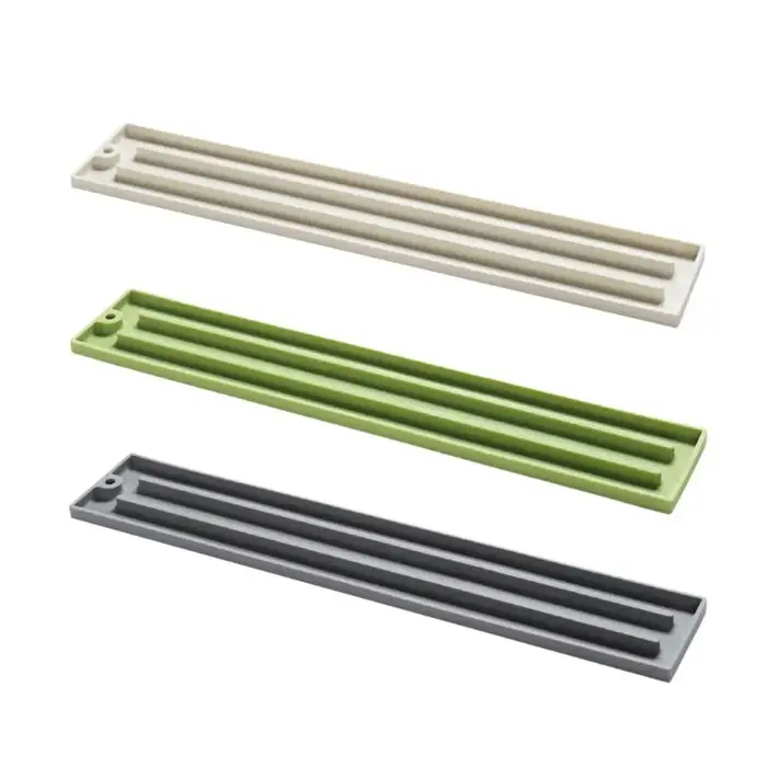 Tapis de protection multifonctionnel pour comptoir de cuisine, support pour couvercles de casseroles, tapis anti-éclaboussures, tapis de drainage antidérapant pour robinet d'évier