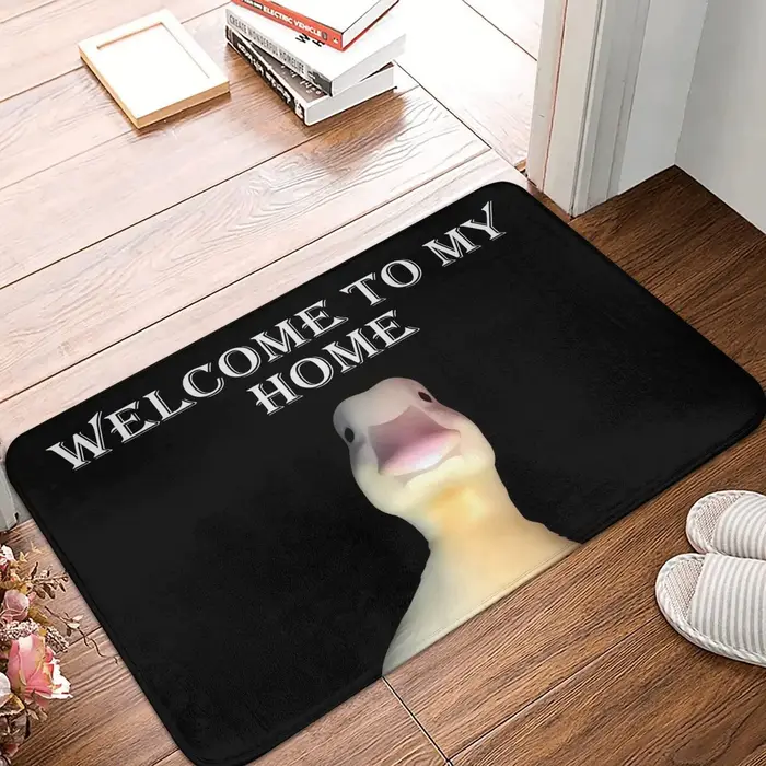 FunEnglish – tapis d'entrée amusant, tapis de sol antidérapant, adapté à la maison, salon, chambre à