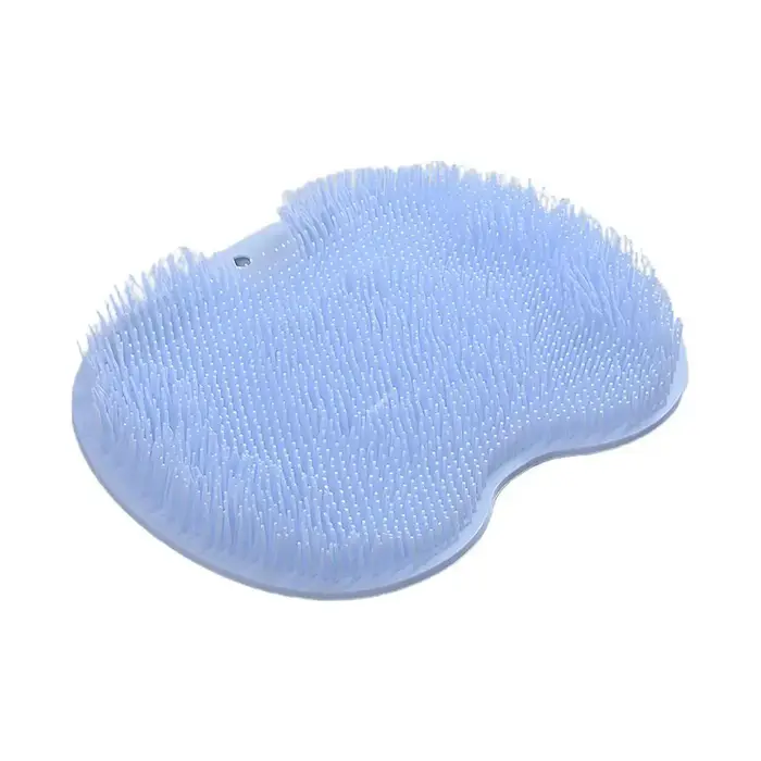 Tapis de douche exfoliant antidérapant pour les pieds et le dos