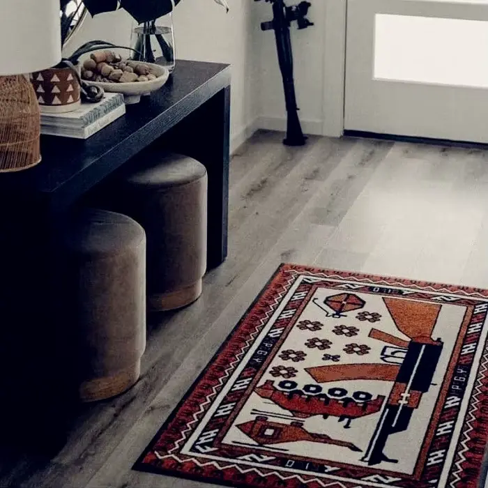 Tapis de guerre de Style Afghanistan