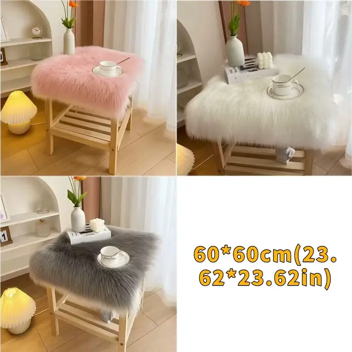 Tapis décoratif doux et moelleux