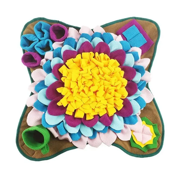Tapis de distribution lente pour chien, Tapis de reniflage pour chien, Tapis d'entraînement à la dis