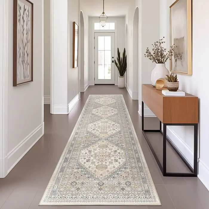 VIKAMA Tapis de couloir vintage