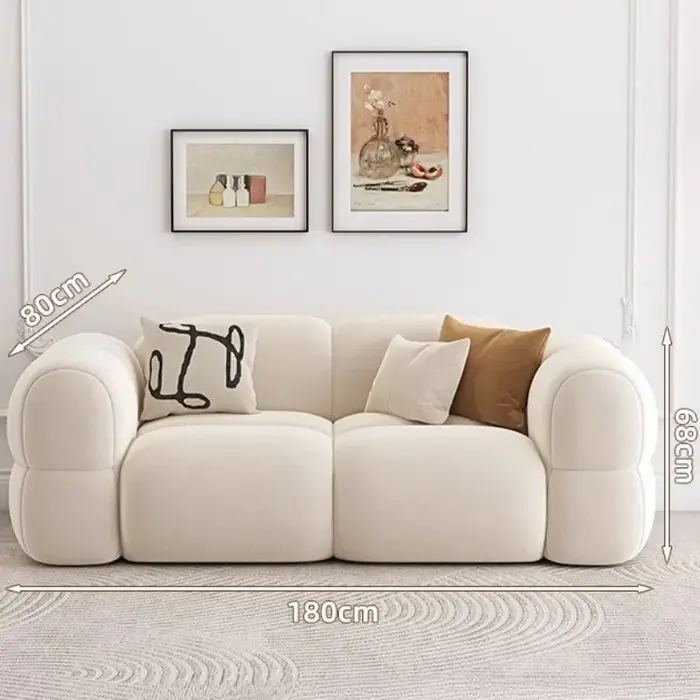 Coussin appartement salon canapés cinéma paresseux luxe élégant canapé relaxant classique Divani Da Soggiorno meubles de maison