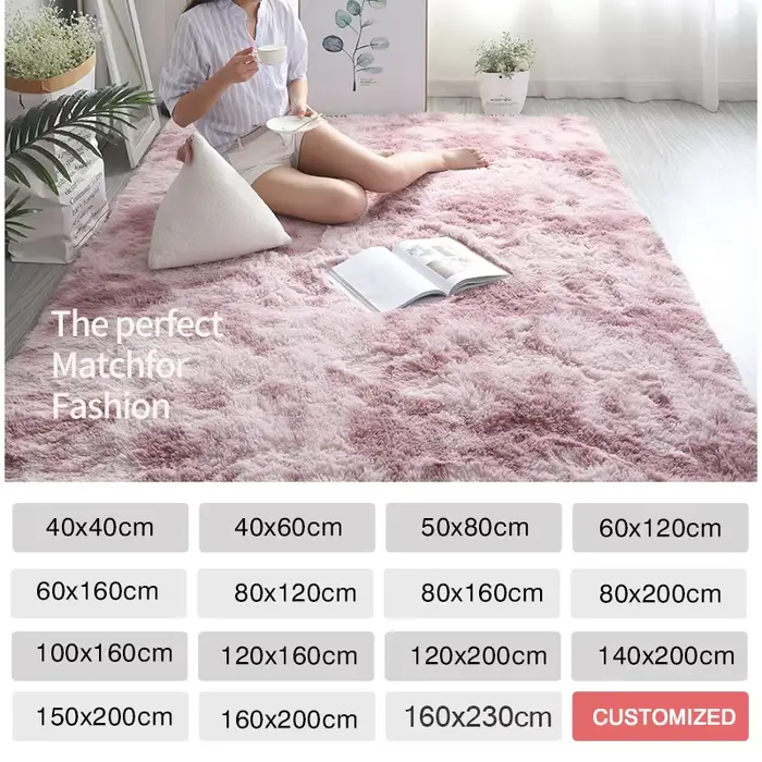Tapis rose pour enfants