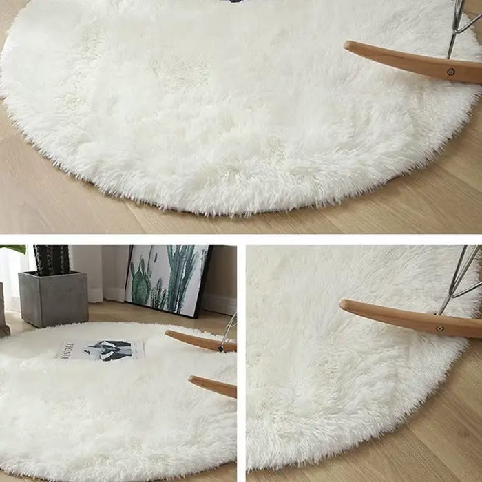 Tapis moelleux en laine lea pour salon