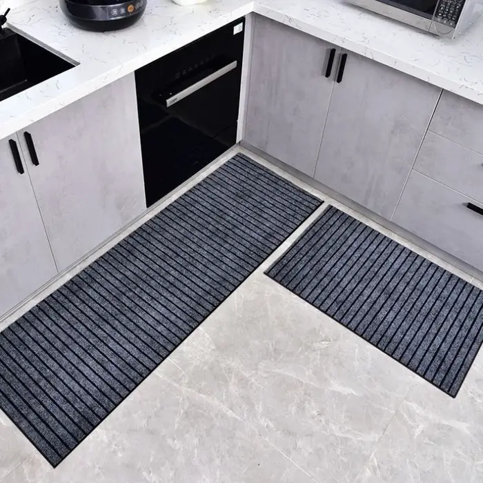 Tapis de sol de cuisine style coréen, paillasson d'entrée résistant à la saleté, antidérapant, absorbant, couverture de porte, tapis de festival pour sol