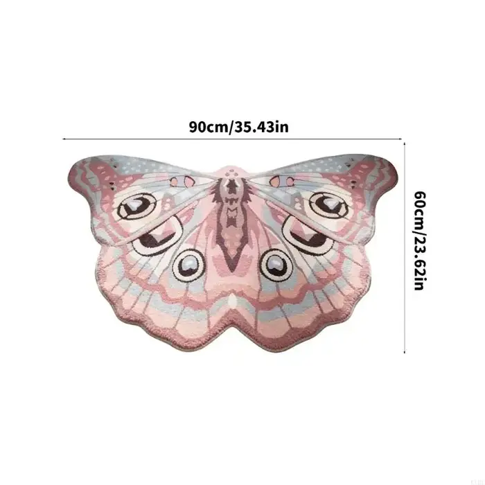 Tapis imprimé papillon