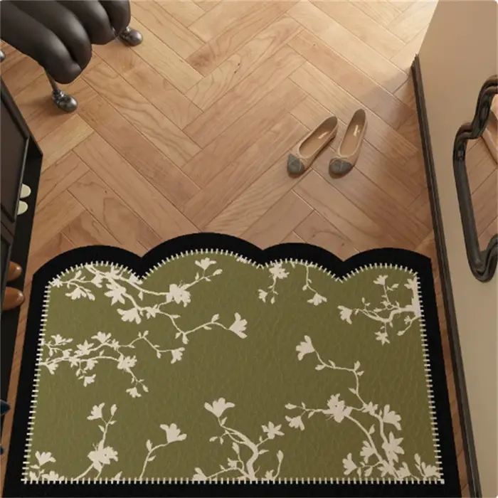Tapis d'entrée de style français antique 40x60cm en terre de diatomée