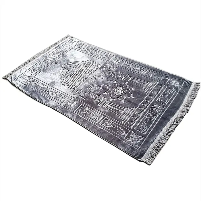 Tapis de prière doux Sejadah Murah velours Sajadah turquie Kiswah Pintu Kaabah Dari Mesir Hantaran Rajos