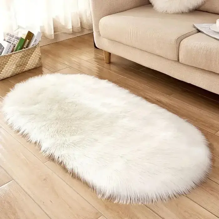 Polymères ovales en peluche super doux