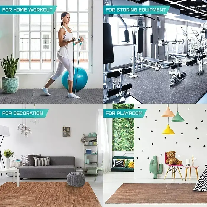 Tapis de Fitness Puzzle 4 ~ 20 pièces