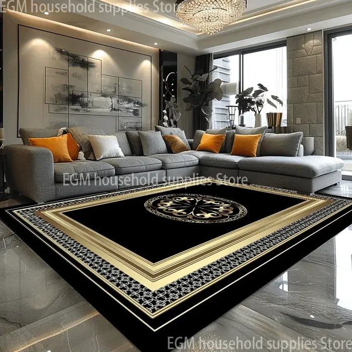 Grands tapis de luxe de Style européen pour salon