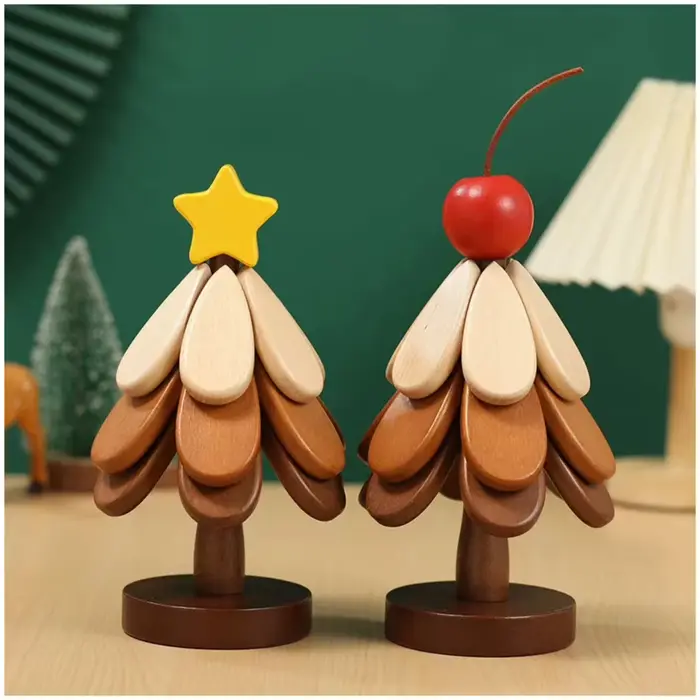 Tapis isolant d'arbre Table à manger en bois massif
