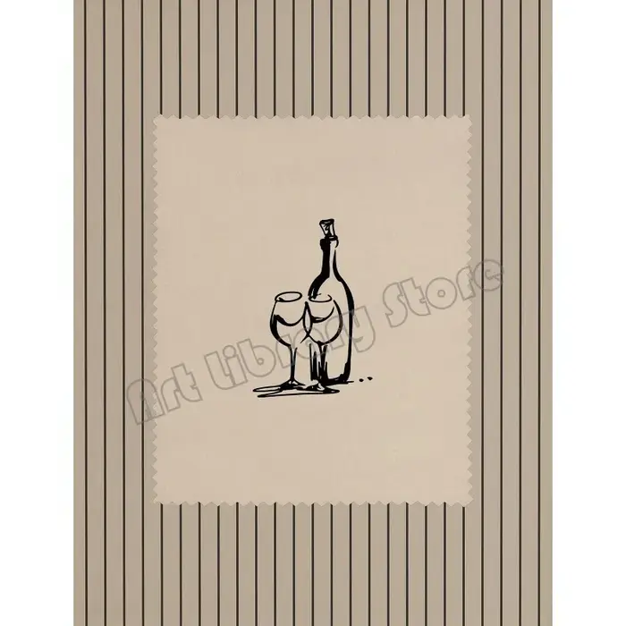 Affiche Murale Vintage Méditerranéenne : Illustration Cuisine Ail, Sardine, Olive, Citron – Tableau 
