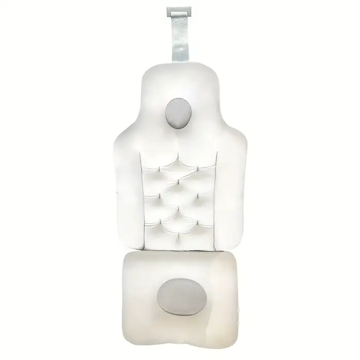 Tapis de bain pliable pour adultes, tapis de baignoire domestique, dossier de baignoire, tapis en mé
