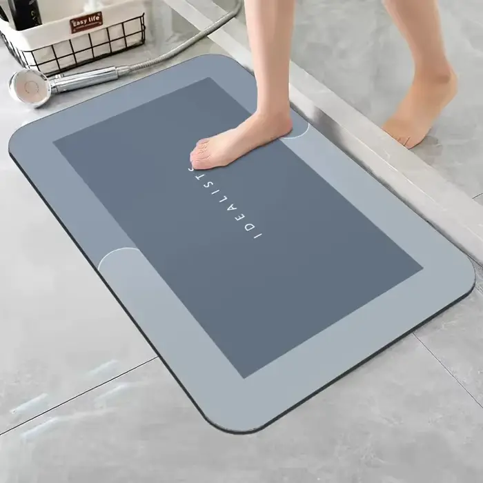 Tapis de bain terre de diatomées