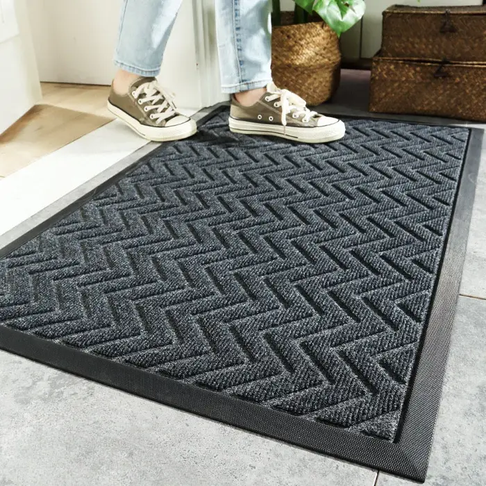 Doorvirus-Tapis Antidérapant, Imperméable, Anti-Poussière, Polymères de Bain, Caoutchouc, Nik, Extérieur, Durable, Maison, Entrée d'Hôtel