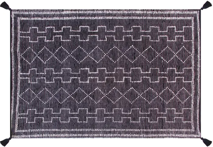 Tapis Gimie Charbon/ivoire 160 x 230