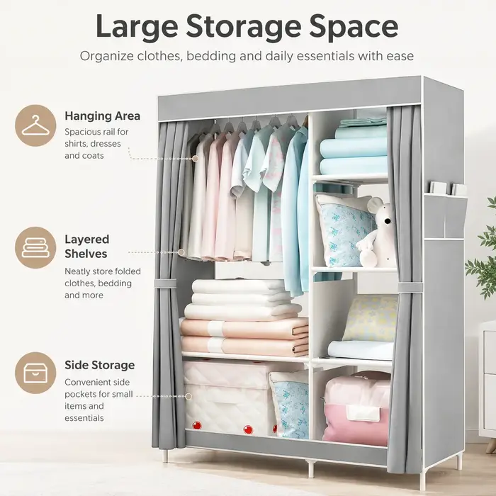 Armoire en toile GOOGO