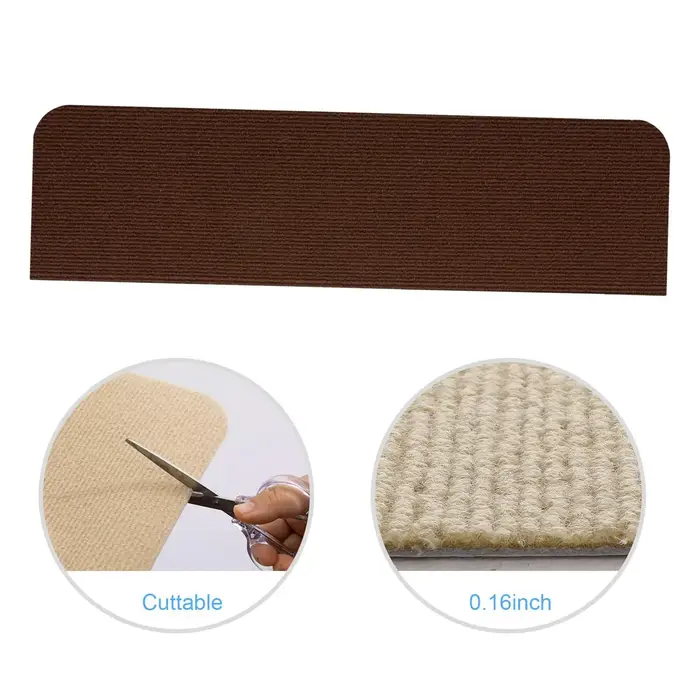 Tapis de bande de roulement d'escalier antidérapant