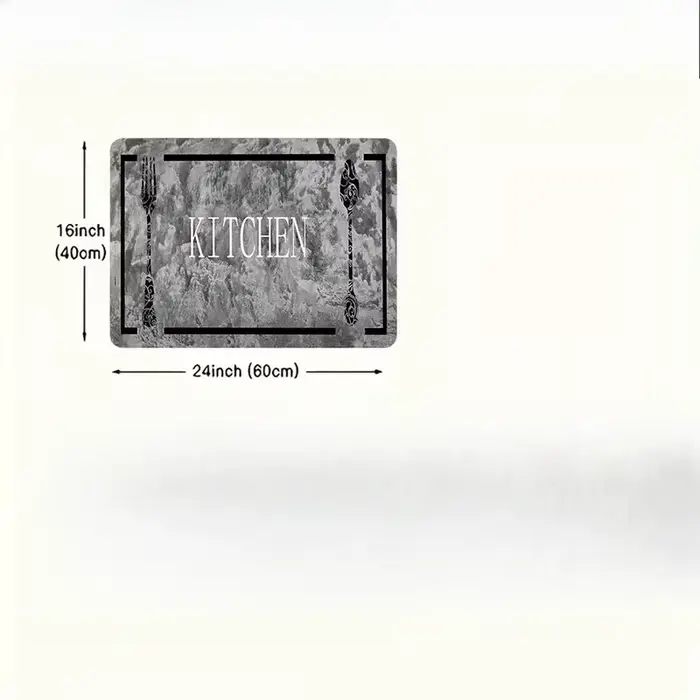 Ensemble de tapis de cuisine moderne, tapis avec motif de texture de marbre, tapis de couloir, adapt