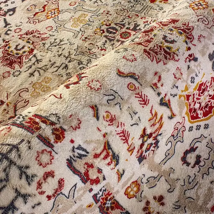 Tapis en peluche de style américain et marocain pour la décoration de la maison