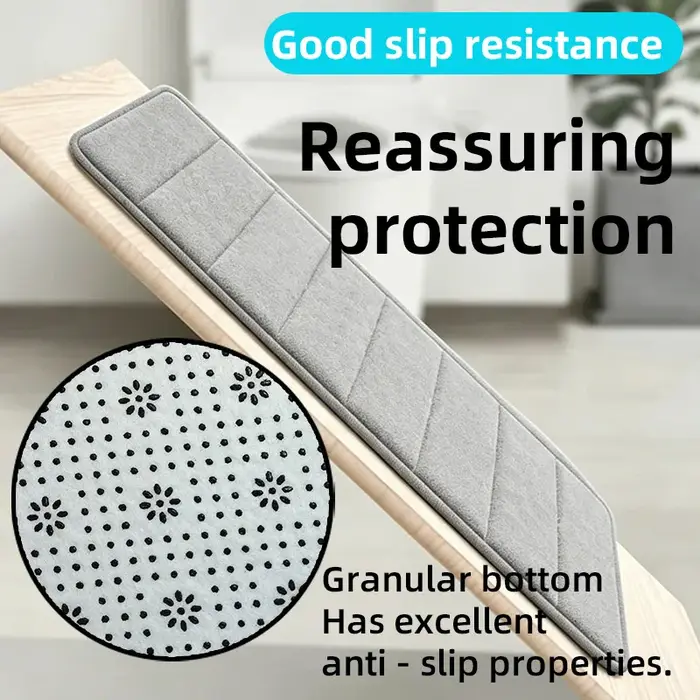 1 couverture de bain en mousse à mémoire de forme