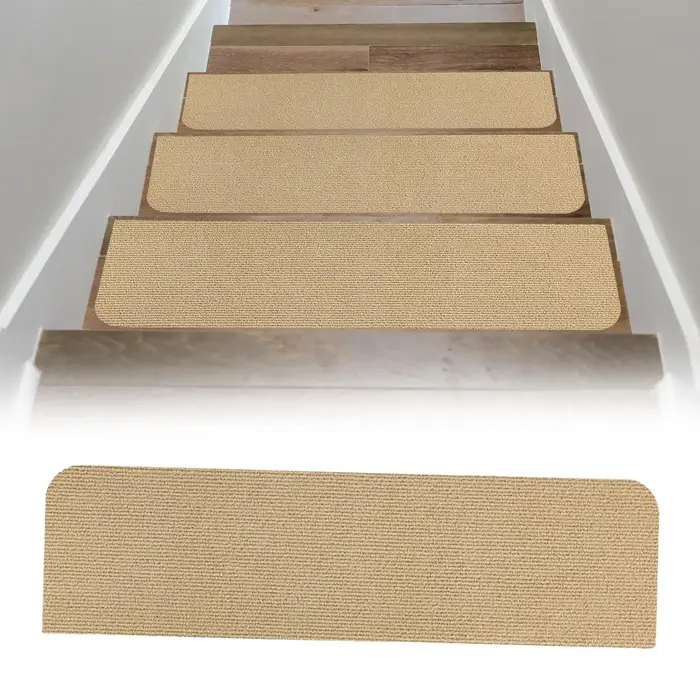 Tapis de bande de roulement d'escalier antidérapant