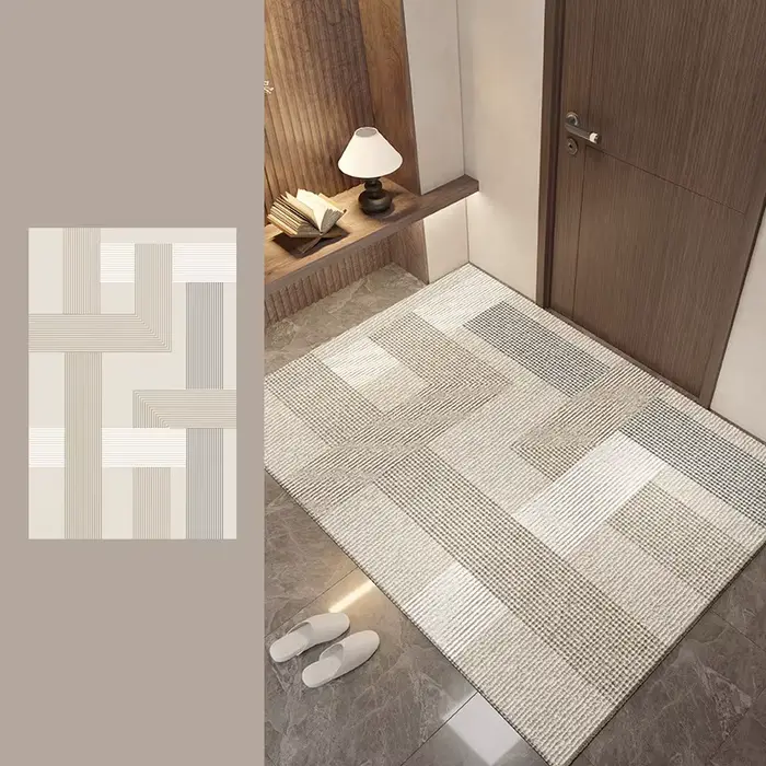 Tapis de porte d'entrée antidérapant