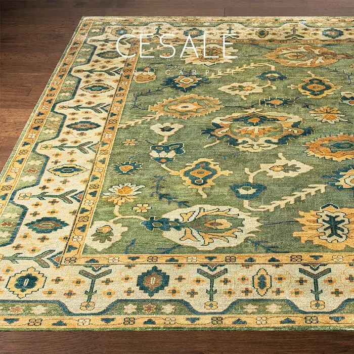 Tapis de salon rétro