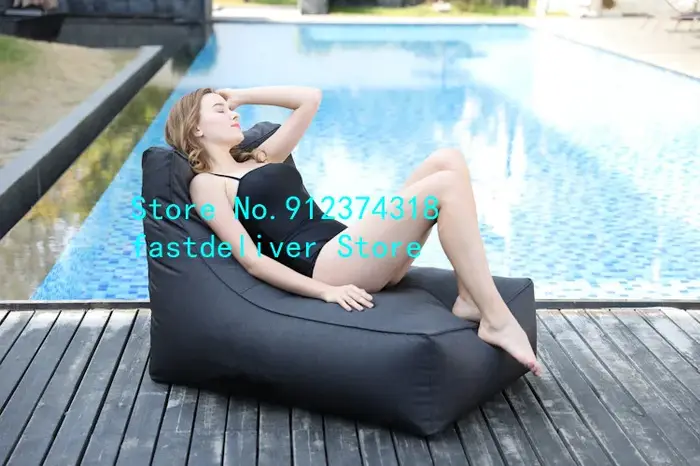 Pouf imperméable non rempli pour l'extérieur