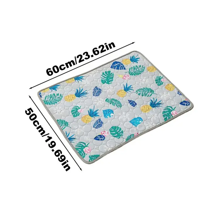 Tapis rafraîchissant pour animaux de compagnie, tapis de couchage pour chats et autres animaux, couv
