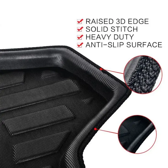 Tapis de Coffre Cargo Imperméable pour Voiture