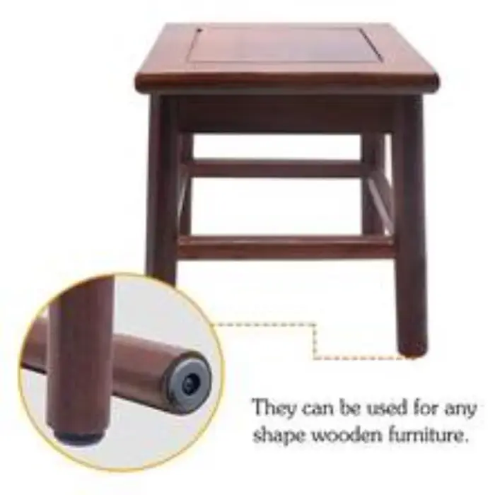 Tapis de pieds antidérapant, silencieux, épais, résistant à l'usure, avec vis, utilisé pour Table de lit, canapé, chaise de salle à manger, robuste, 20 pièces