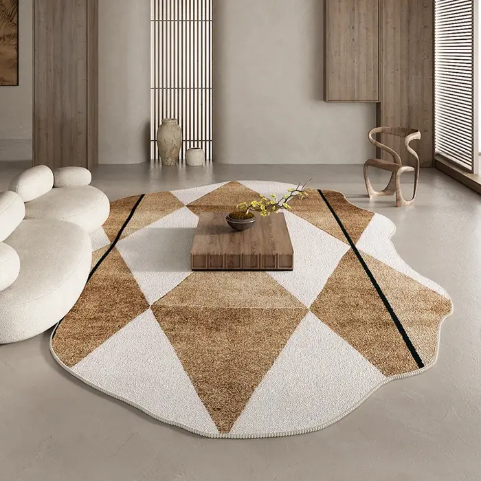Tapis rétro américain pour chambre à coucher