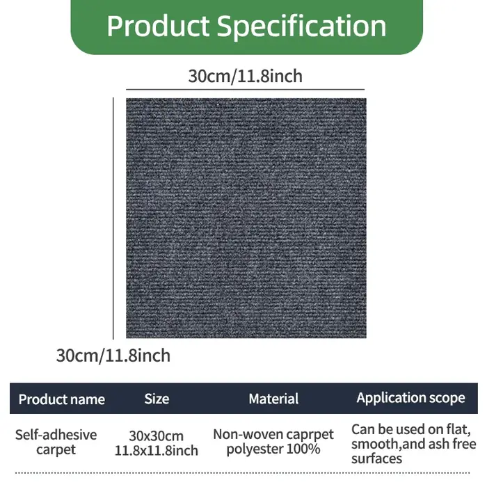 10 pièces tapis carrelage autocollant adhésif autocollants