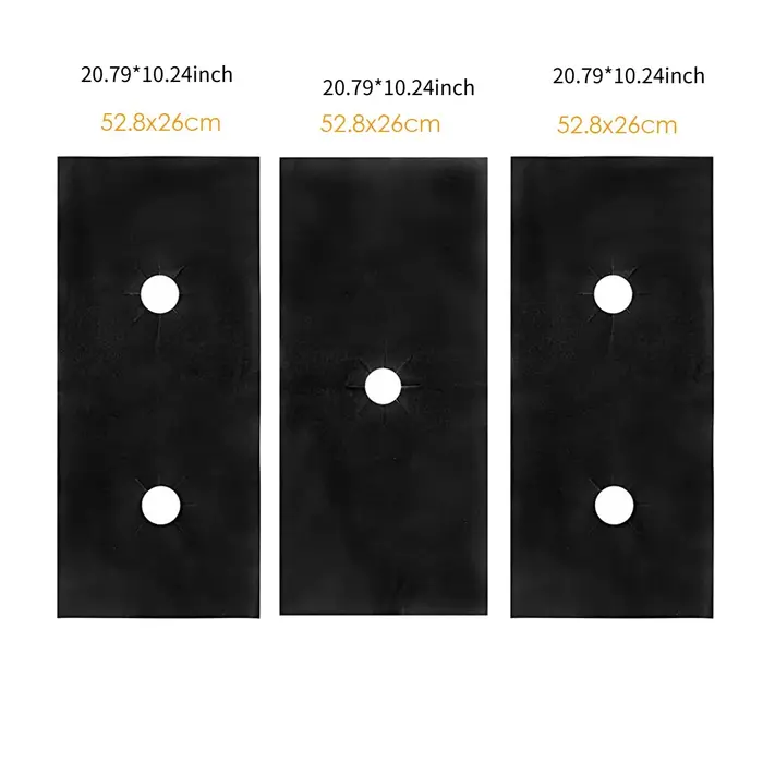 Tapis de cuisinière à gaz à 5 trous