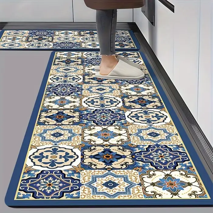 VIKAMA Tapis de cuisine imperméable